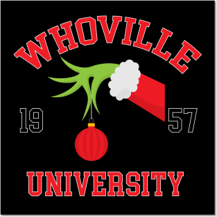 Whoville Academy - Grinch Theme Posters and Art